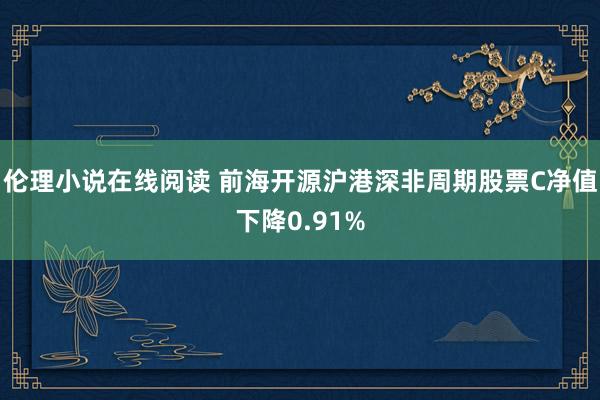 伦理小说在线阅读 前海开源沪港深非周期股票C净值下降0.91%