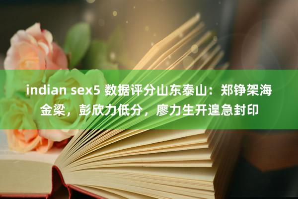 indian sex5 数据评分山东泰山：郑铮架海金梁，彭欣力低分，廖力生开遑急封印