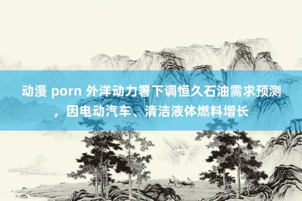 动漫 porn 外洋动力署下调恒久石油需求预测，因电动汽车、清洁液体燃料增长