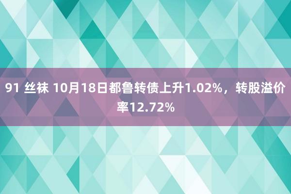 91 丝袜 10月18日都鲁转债上升1.02%，转股溢价率12.72%