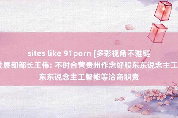 sites like 91porn [多彩视角不雅链博]华为云产业发展部部长王伟: 不时合营贵州作念好股东东说念主工智能等洽商职责